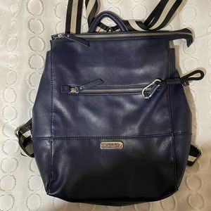 Nautica Leather Backpack